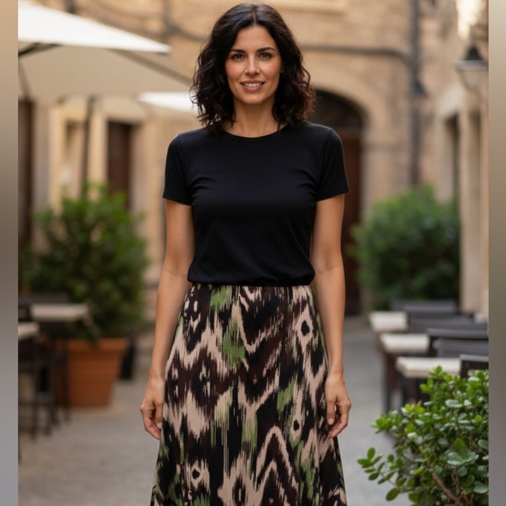 Take 50% OFF- KC Stevens Women's Skirt, Size-L